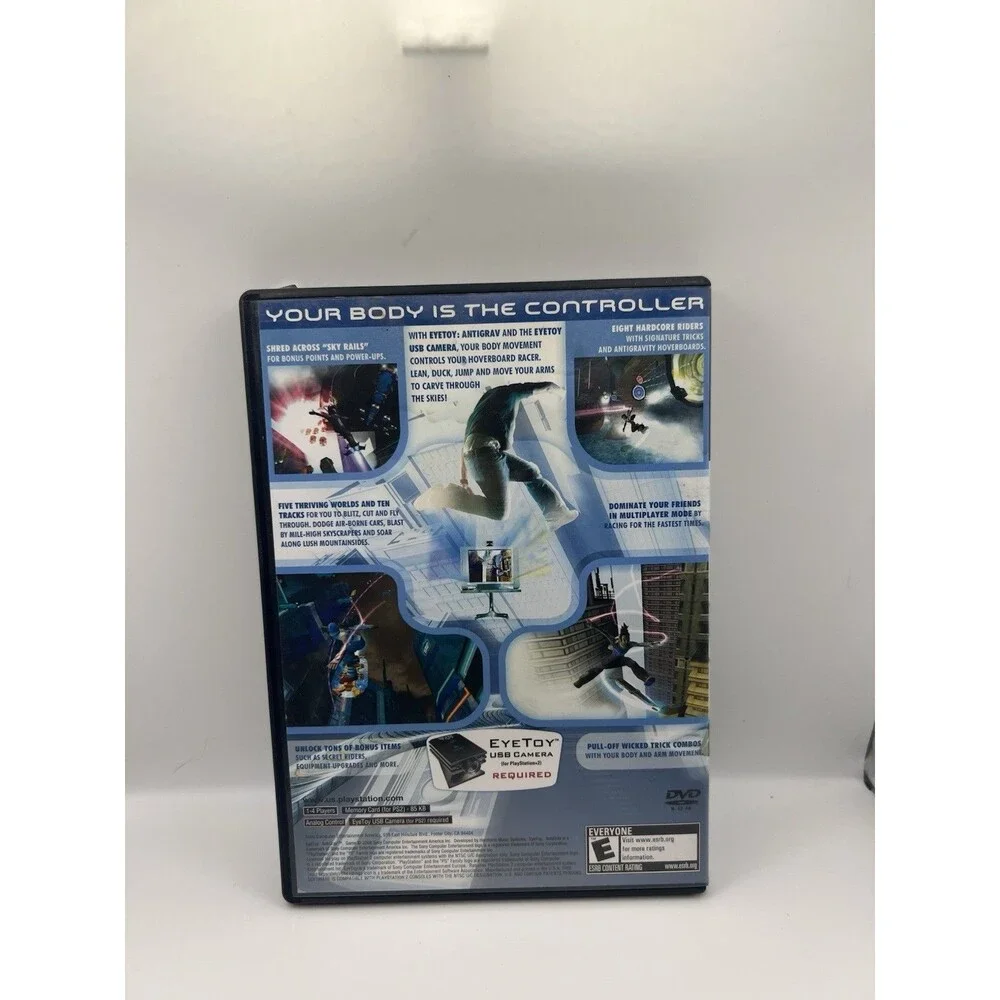 Sony EyeToy: AntiGrav Sony PlayStation 2 PS2 NTSC-U/C E EyeToy USB Camera Req